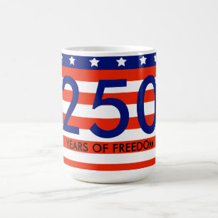 Coffee mug for the 250th anniversary of the United