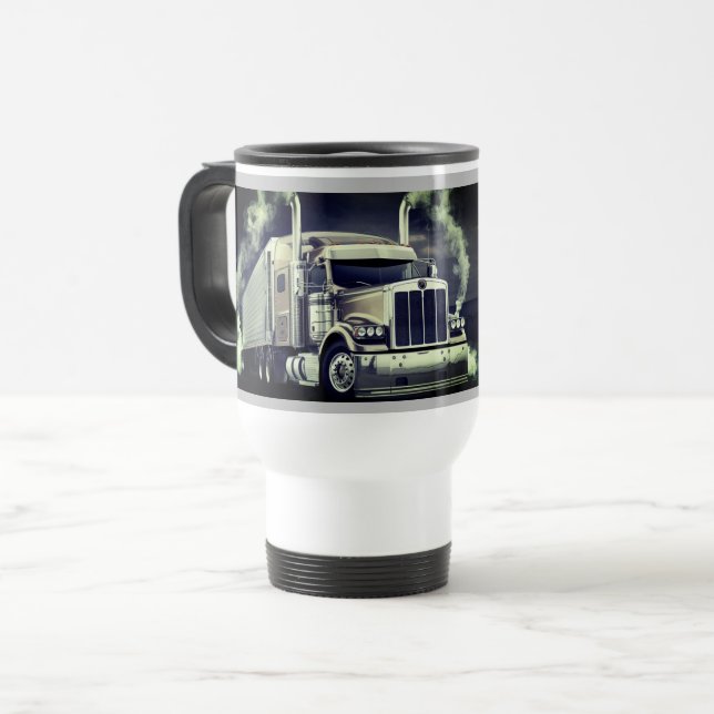  Coffee mug for the Truck Driving Pro (Front Left)