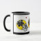 Coffee mug Friendly Flower geometric red yellow