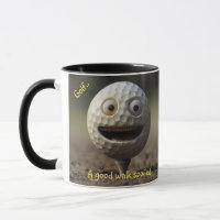 Coffee Mug Golfers, "A good walk spoiled"