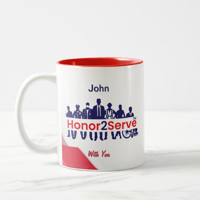 Coffee Mug -Honor2Serve (Left)