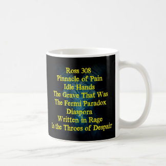 Coffee mug In the Throes of Despair