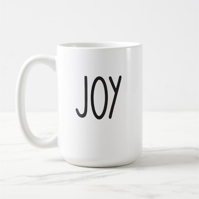 Coffee Mug: JOY Coffee Mug (Left)