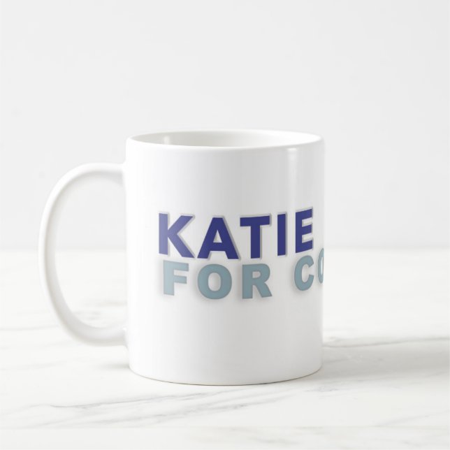 Coffee mug Katie Porter for congress (Left)