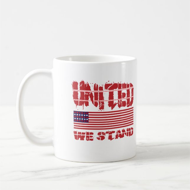 Coffee Mug | Modern Black & White Ceramic Mug  (Left)