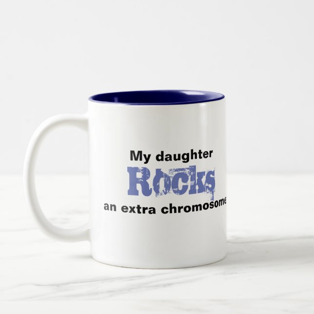 Coffee Mug "My daughter rocks an extra (Left)