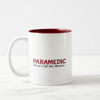 Coffee Mug: Paramedics Two-Tone Coffee Mug