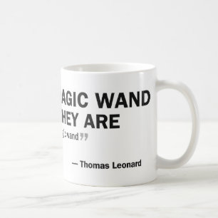 Coffee mug - 'People who wait for a magic...'