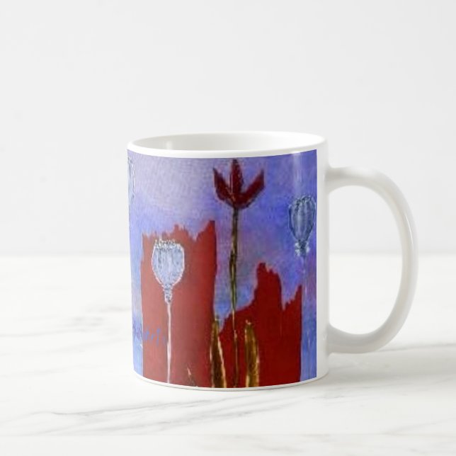 Coffee Mug 'Poppies' (Right)