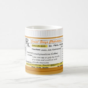 Coffee Mug Prescription RX