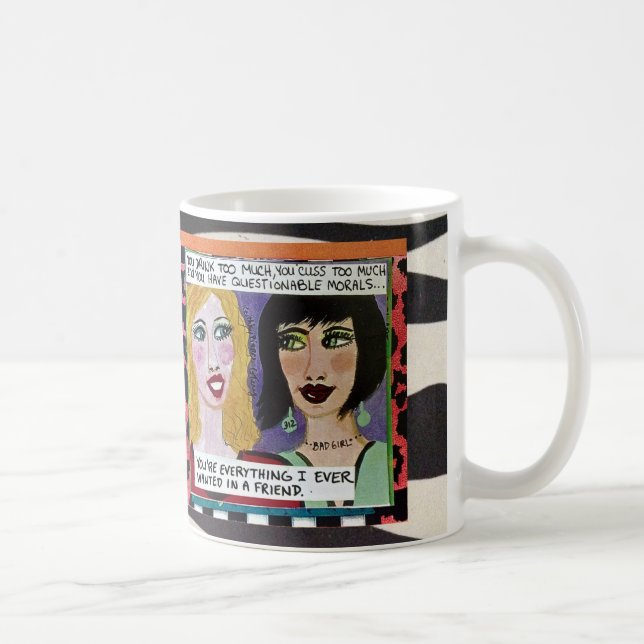 COFFEE MUG-QUESTIONABLE MORALS MUG (Right)