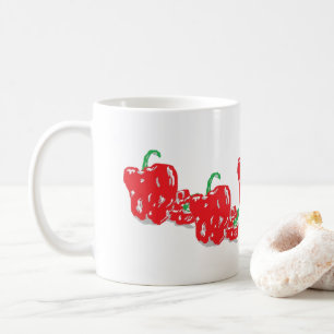  Coffee Mug : Red Peppers 