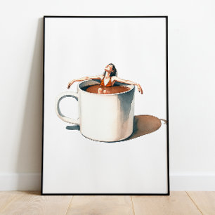 Coffee Mug Retreat Poster