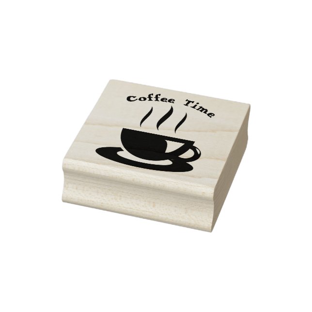 Coffee Mug Rubber Stamp (Stamp)