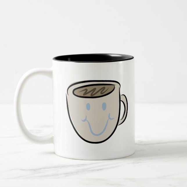 Coffee Mug Smile (Left)
