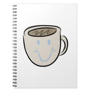 Coffee Mug Smile Notebook
