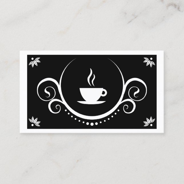 coffee mug sophistications business card (Front)