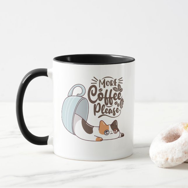 Coffee Mug Stylish & Durable Mug for Everyday Use (With Donut)