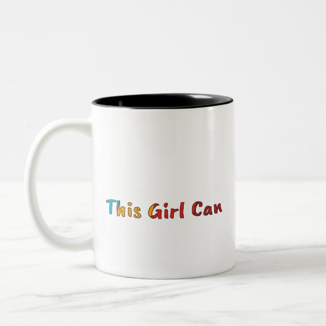 Coffee Mug "This Girl Can" (Left)