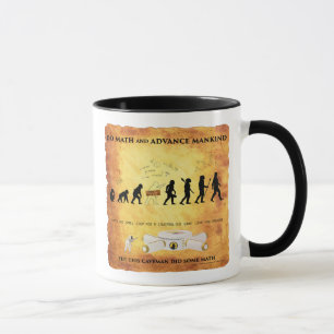 Coffee Mug This Smart Caveman Does Math