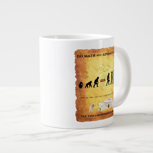 Coffee Mug This Smart Cavewoman Does Math (Front Right)