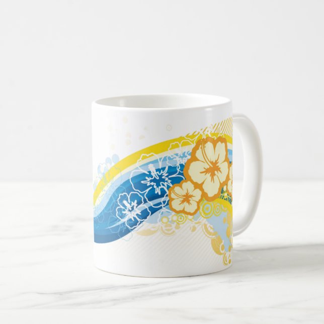Coffee Mug-Tropics Coffee Mug (Front Right)