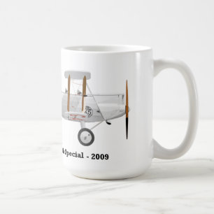Coffee Mug with a biplane on it