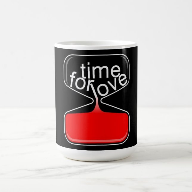 Coffee Mug with a Humorous Digital Design (Center)