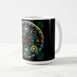 Coffee Mug with a Humorous Digital Design