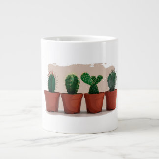 coffee mug with cactus