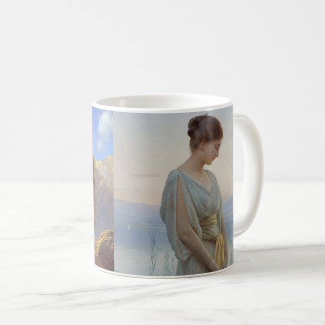 COFFEE MUG WITH GENTLE ART (Front Right)