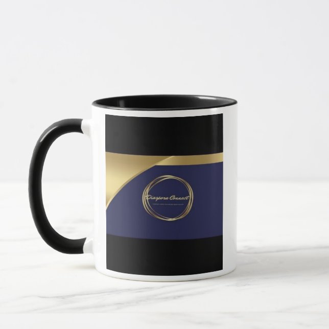 Coffee Mug with handle.  (Left)
