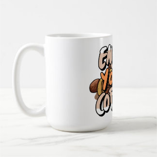Coffee Mug with Logo ''Enjoy Your Coffee''
