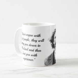 Coffee Mug with Mark Twain Quote