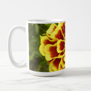 Coffee Mug With Picture Of Marigold On It