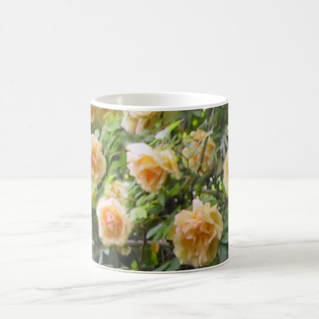 Coffee mug with roses (Center)