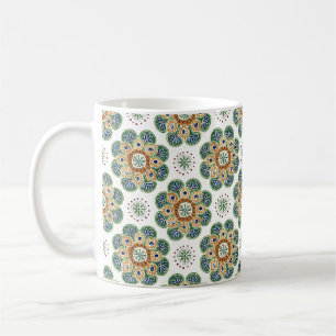 Coffee Mug with tile Design