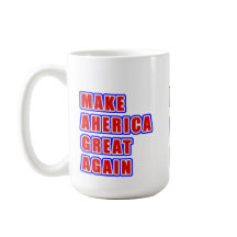 Coffee mug with Trump's "FIGHT FIGHT FIGHT" image!