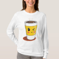 Coffee mug with winkle one eye T-Shirt