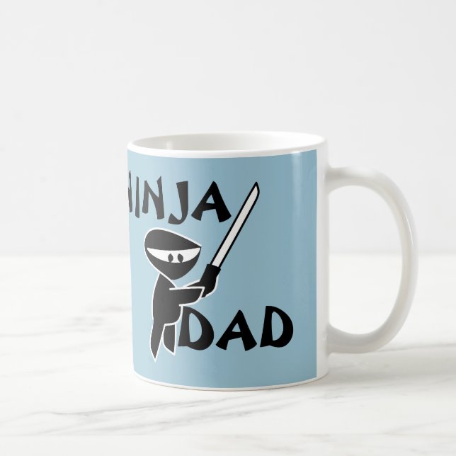 Coffee Mugs for Dad, NINJA (Right)