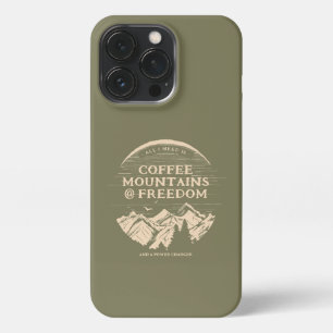 Coffee Nature and Charger Funny Personalised iPhone 13 Pro Case