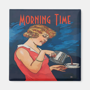 Coffee New Orleans Cafe Magnet