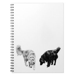 Coffee-Nook Planner — Retriever Duo Notebook