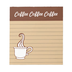Coffee Notepad