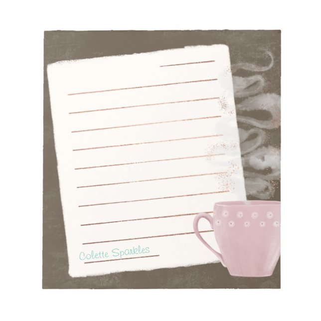 Coffee Notes Notepad (Front)