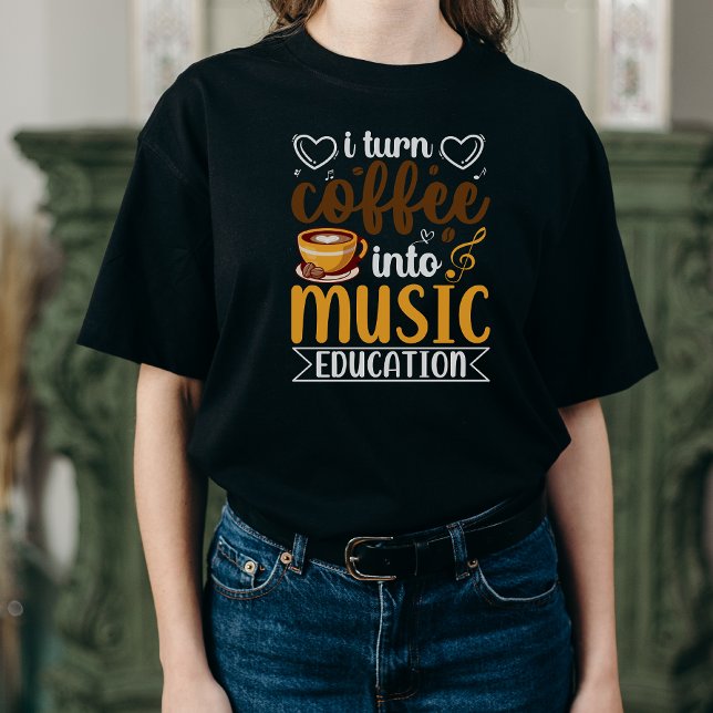 Coffee Notes Teacher Tshirt (Creator Uploaded)