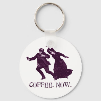 COFFEE. NOW. KEY RING