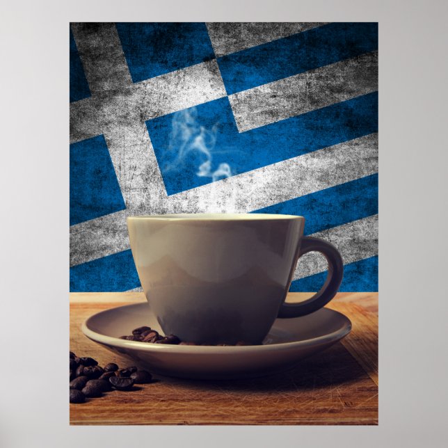 Coffee of Greece Poster (Front)