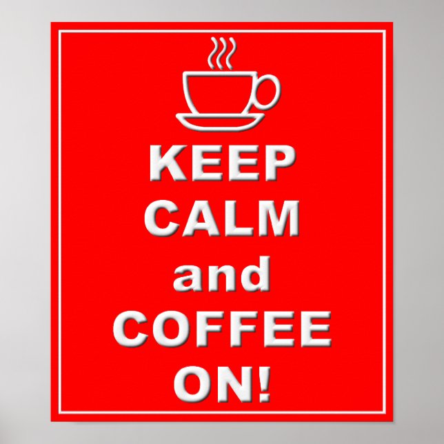 Coffee On Poster (Front)