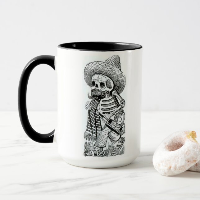 Coffee or Death Mug (With Donut)